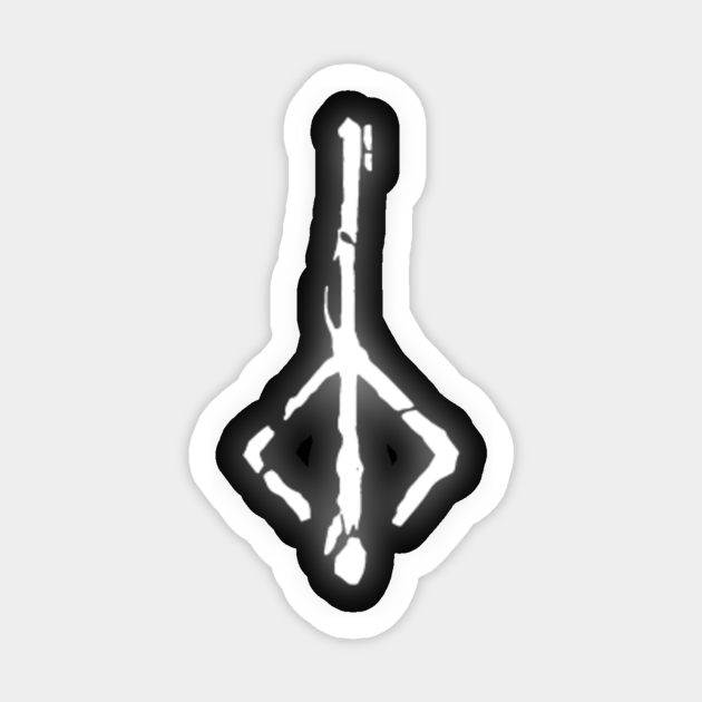 Hunter's Mark Bloodborne White Variant Hunters Mark Sticker